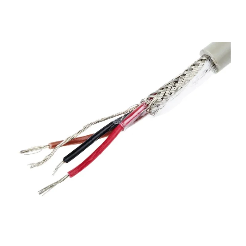 Alpha Wire Pro-Tekt Series Data Cable 3 Cores 0.09 mm² 50 m Grey Sheath Polyvinyl Chloride B951033 GE321