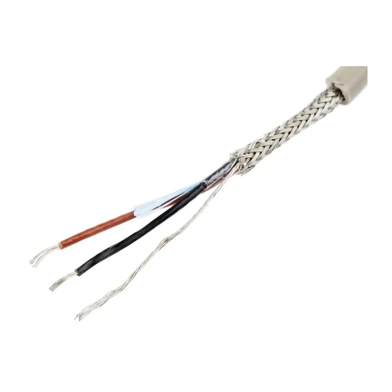 Alpha Wire Pro-Tekt Series Data Cable 2 Cores 0.23 mm² 50 m Grey Sheath Polyvinyl Chloride B953023 GE321