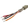 Alpha Wire Pro-Tekt Series Data Cable 4 Cores 0.23 mm² 50 m Grey Sheath Polyvinyl Chloride B953043 GE321