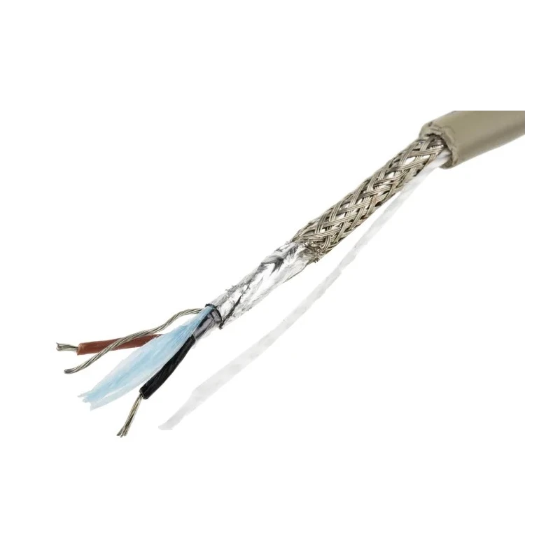 Alpha Wire Pro-Tekt Series Data Cable 77 Pairs 2 Cores 0.56 mm² 50 m Grey Sheath Polyvinyl Chloride B955024 GE321