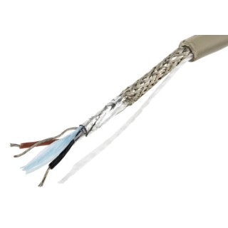 Alpha Wire Pro-Tekt Series Data Cable 2 Cores 0.81 mm² 50 m Grey Sheath Polyvinyl Chloride B956024 GE321