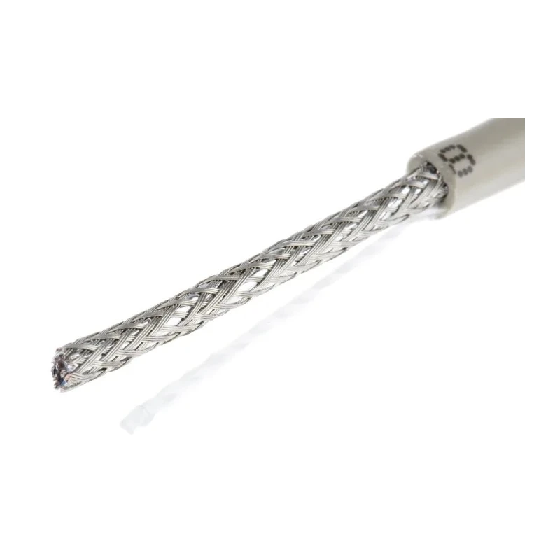 Alpha Wire Pro-Tekt Series Data Cable 2 Cores 0.81 mm² 50 m Grey Sheath Polyvinyl Chloride B956024 GE321
