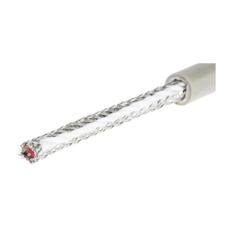 Alpha Wire Pro-Tekt Series Data Cable 4 Cores 0.81 mm² 50 m Grey Sheath Polyvinyl Chloride B956044 GE321