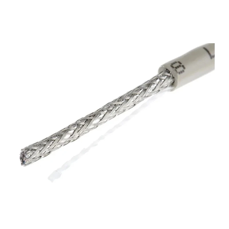 Alpha Wire Pro-Tekt Series Data Cable 2 Cores 1.23 mm² 50 m Grey Sheath Polyvinyl Chloride B957024 GE321