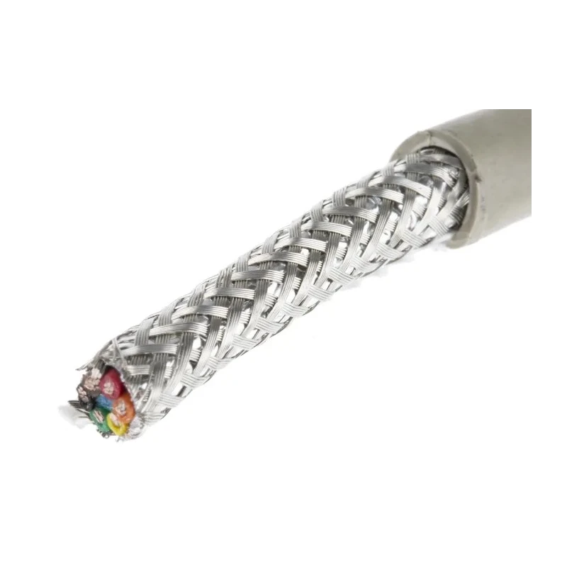 Alpha Wire Pro-Tekt Series Data Cable 6 Cores 1.23 mm² 50 m Grey Sheath Polyvinyl Chloride B957064 GE321