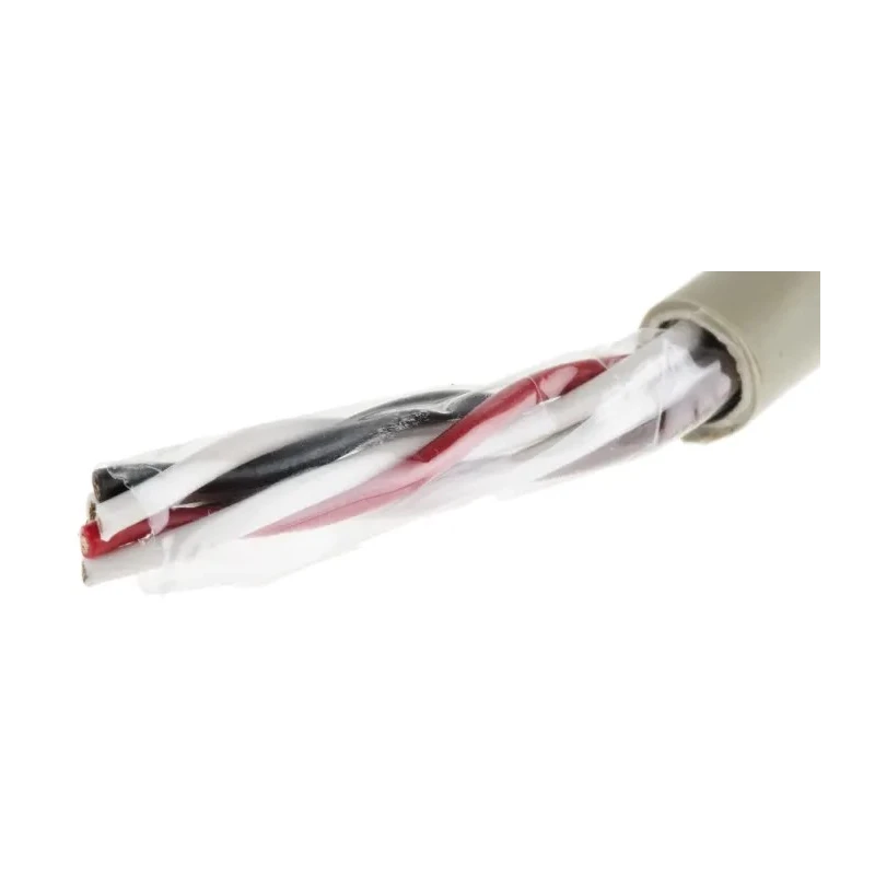 Alpha Wire Pro-Tekt Series Data Cable 3 Pairs 6 Cores 0.81 mm² 50 m Grey Sheath Polyvinyl Chloride B966031 GE321