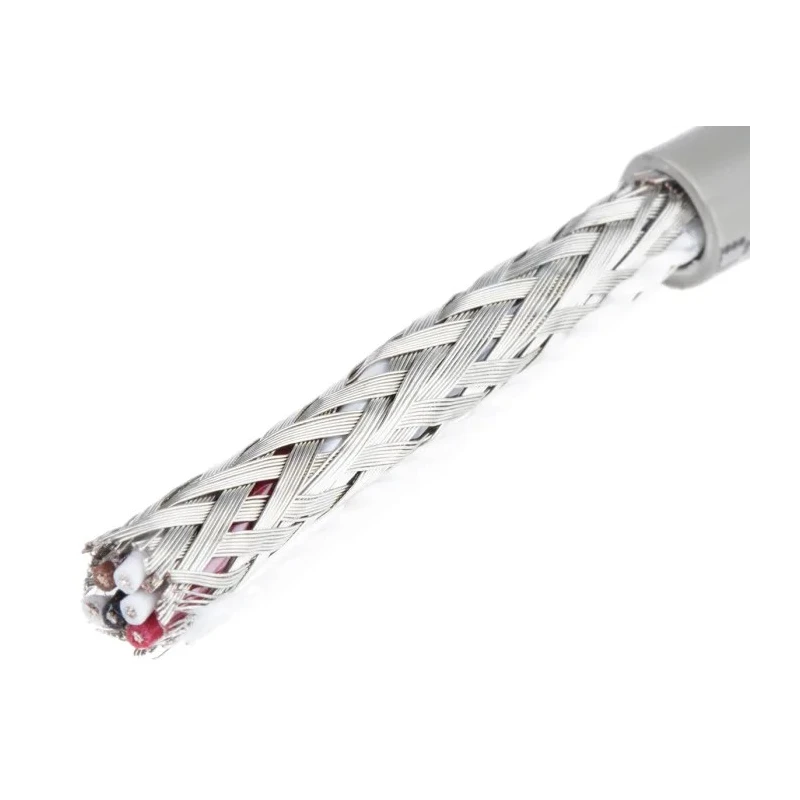 Alpha Wire Pro-Tekt Series Data Cable 3 Pairs 6 Cores 0.14 mm² 50 m Grey Sheath Polyvinyl Chloride B962033 GE321