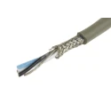 Alpha Wire Pro-Tekt Series Data Cable 1 Pair 2 Cores 0.23 mm² 50 m Grey Sheath Polyvinyl Chloride B963013 GE321