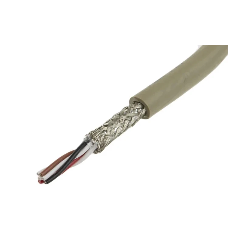 Alpha Wire Pro-Tekt Series Data Cable 3 Pairs 6 Cores 0.14 mm² 50 m Grey Sheath Polyvinyl Chloride B962034 GE321