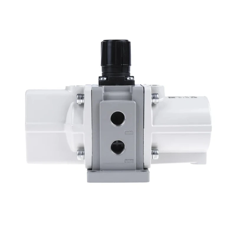 SMC Pneumatic Regulator Rc 1/4 Carbon Steel Maximum Operating Temperature 50°C VBA11A-02GN