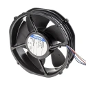 ebm-papst S-Force 2200 FTD Series Compact DC Axial Fan, 24V DC, 41W, 1.45A Max, 790 m³/h, IP54, 220 mm 
