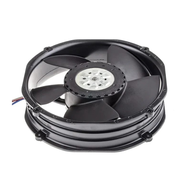 ebm-papst S-Force 2200 FTD Series Compact DC Axial Fan, 24V DC, 41W, 1.45A Max, 790 m³/h, IP54, 220 mm 
