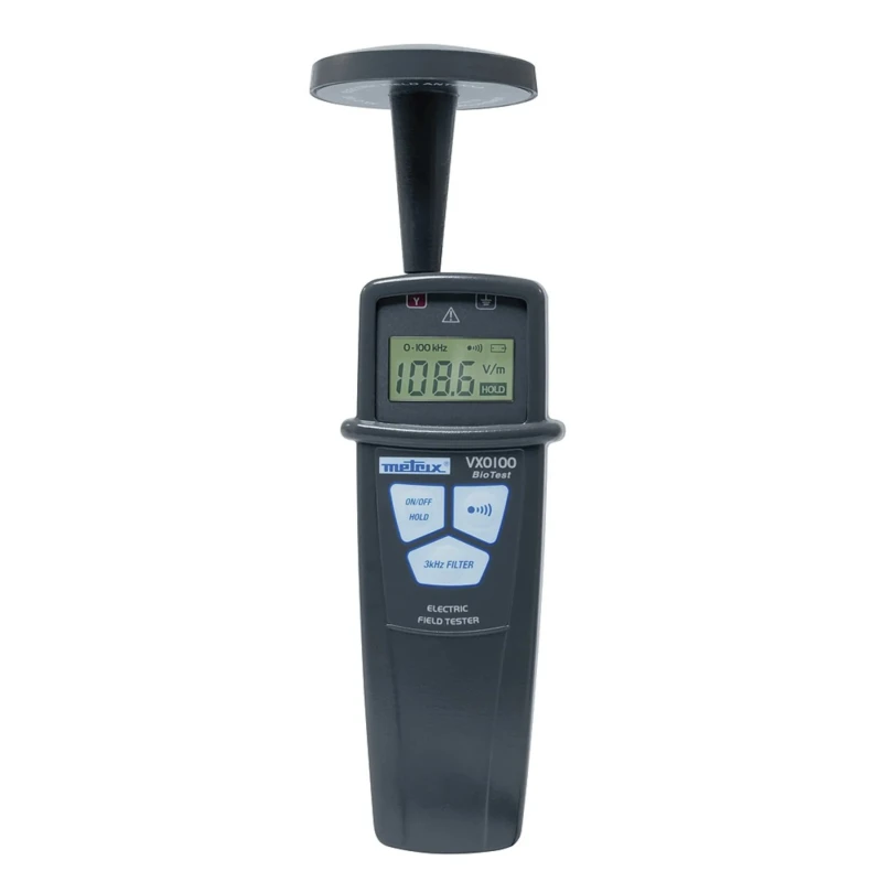 Metrix Electric Field Microwave Detector VX0100, Battery Powered, 3kHz to 100kHz, ±3% Accuracy VX0100