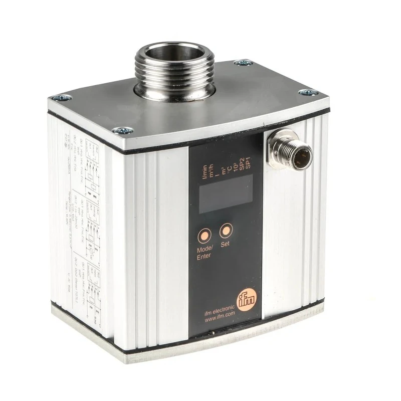 ifm electronic SU Series Flow Meter 0L/min to 100L/min, 1 in G Thread, Aluminium Magnesium Silicon Alloy Body SU8000