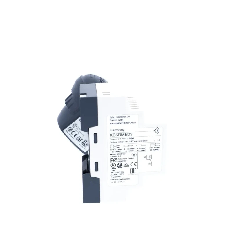 Schneider Electric Harmony XB5R Series Push Button Switch Panel Mount 22 mm Cutout IP20 IP65 24 V XB5RMB03