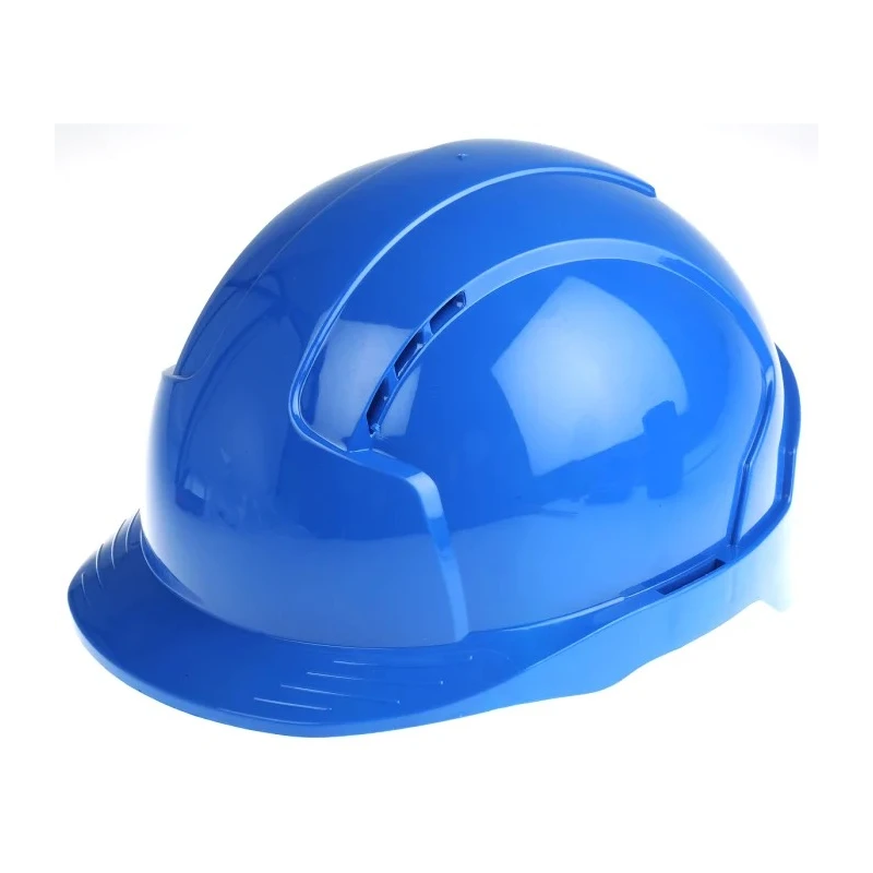 JSP Blue Ventilated Safety Helmet with Adjustable Ratchet Suspension AJB160-000-500