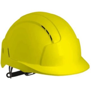 JSP EVO Lite Yellow Ventilated Adjustable Safety Helmet ABS Material AJB160-000-200
