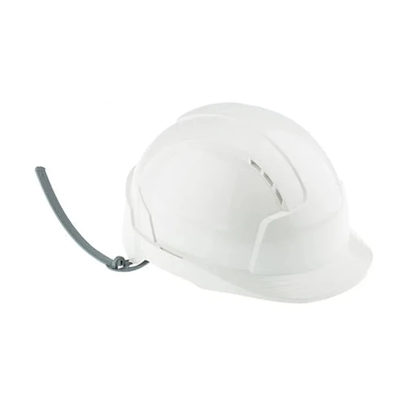 JSP EVO Lite White Ventilated Adjustable Safety Helmet ABS Material AJB160-000-151