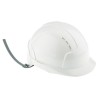 JSP EVO Lite White Ventilated Adjustable Safety Helmet ABS Material AJB160-000-151