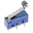 Marquardt Roller Lever Micro Switch, Tab Terminal, 16A Current Rating, 250V AC Contact Voltage, Polybutylene 1050.6702