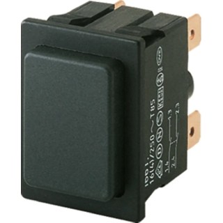 Marquardt Push Button Switch Momentary Panel Mount 30.4 mm Cutout DPDT IP40 250V AC 1663.0101