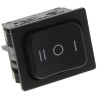 Marquardt DPDT On-Off-On Rocker Switch Panel 1839.1507, Polyamide Housing, 6A, 250V AC, IP40