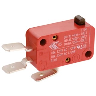 Marquardt Plunger Micro Switch Tab Terminal 16A 250V AC SPCO 1005.1001