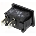 Marquardt SPNO Momentary On-None-Off Rocker Switch Panel 4A 250V ac Polyamide Housing 1801.1202