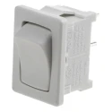 Marquardt SPST On-Off Rocker Switch Panel Polyamide Housing 10A 19.4x12.9mm Panel Mount 1801.1101
