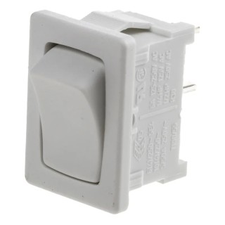 Marquardt SPST On-Off Rocker Switch Panel Polyamide Housing 10A 19.4x12.9mm Panel Mount 1801.1101