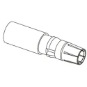HARTING Backplane Connector Contact, Straight Female Gold over Nickel Copper Alloy Crimp Termination 40A 10mm² 09030006215