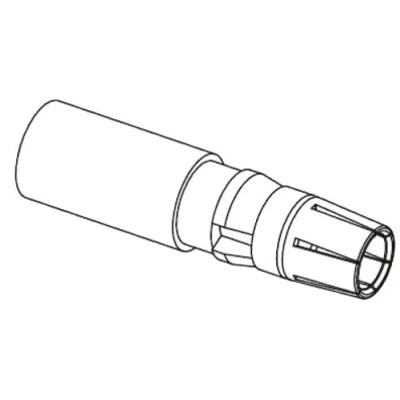 HARTING Backplane Connector Contact, Straight Female Gold over Nickel Copper Alloy Crimp Termination 40A 10mm² 09030006215