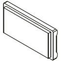 HARTING Binding Piece Accessory for Use with DIN 41612 Connector Series 09 06 Metal Silver 09068009951