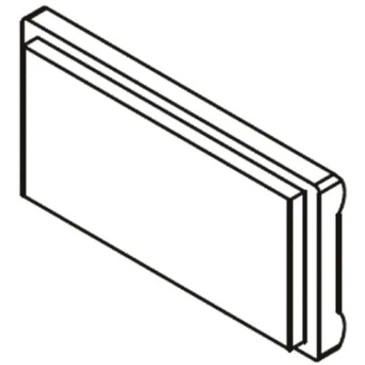 HARTING Binding Piece Accessory for Use with DIN 41612 Connector Series 09 06 Metal Silver 09068009951