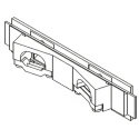 HARTING Cable Insert for use with DIN 41612 Connector Series 09 06, Thermoplastic, Grey 09060009988
