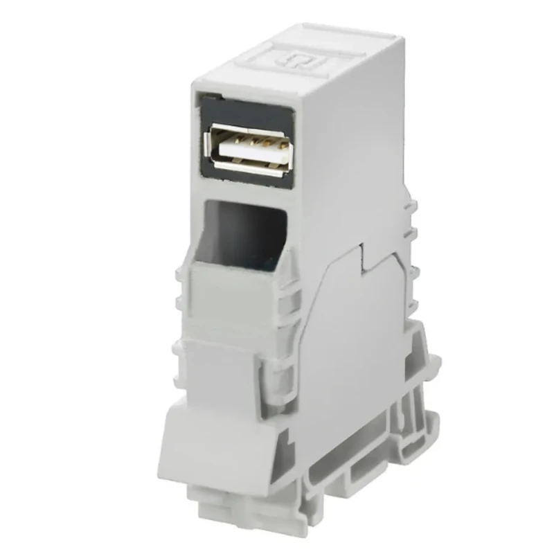 Weidmüller 2-Contact Female Interface Module USB Connector DIN Rail Mount 1A 8946960000
