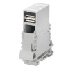 Weidmüller 2-Contact Female Interface Module USB Connector DIN Rail Mount 1A 8946960000