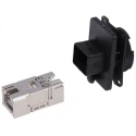 Weidmüller RJ45 STP Coupler Cat6a Shielded Network Coupler IE-BS-V04P-RJ45-C 1963490000