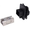 Weidmüller RJ45 STP Coupler Cat6a Shielded Network Coupler IE-BS-V04P-RJ45-C 1963490000