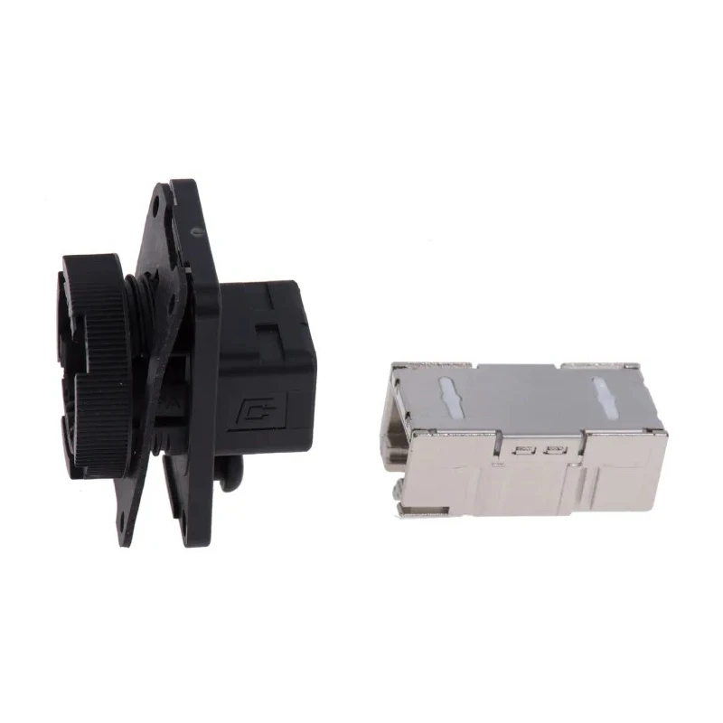Weidmüller RJ45 STP Coupler Cat6a Shielded Network Coupler IE-BS-V04P-RJ45-C 1963490000