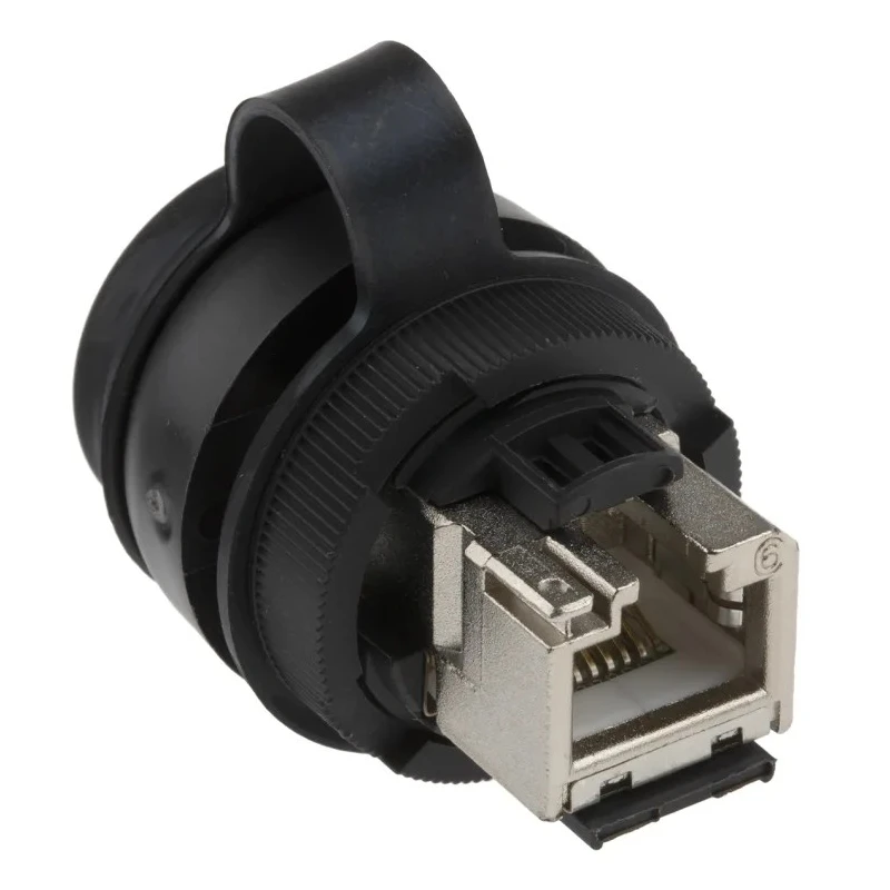 Weidmüller IE Series 2 Port RJ45 STP Coupler Cat6a RJ45