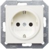 Siemens White Indoor Plug Socket Type F Claw Wall Mount DELTA Range 5UB1518