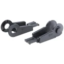 Igus Polymer Cable Chain Mounting Bracket Cable Trunking Accessory 25.5 mm Black 1015.34PZ