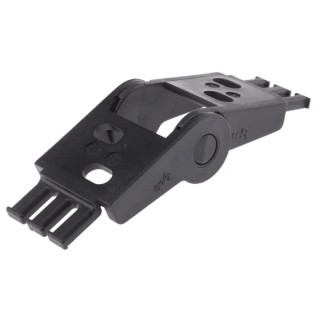 Igus Polymer Cable Trunking Accessory Cable Chain Mounting Bracket Black 35.5 mm Width 35.5 mm Height 1025.34PZ