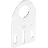SICK BEF Series Mounting Bracket 18.2 mm Diameter, 70.5 mm Height for Use with MH15V BEF-WG-M18N