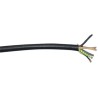 Alpha Wire Alpha Essentials 3 Core Power Cable Black 2.08mm² 300V 105 °C 76m Polyvinyl Chloride 1943/3 BK003