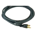 Alpha Wire Alpha Essentials 3 Core Stranded Copper Power Cable Black 1.32mm² 300V 105°C 76m 1942/3F BK003