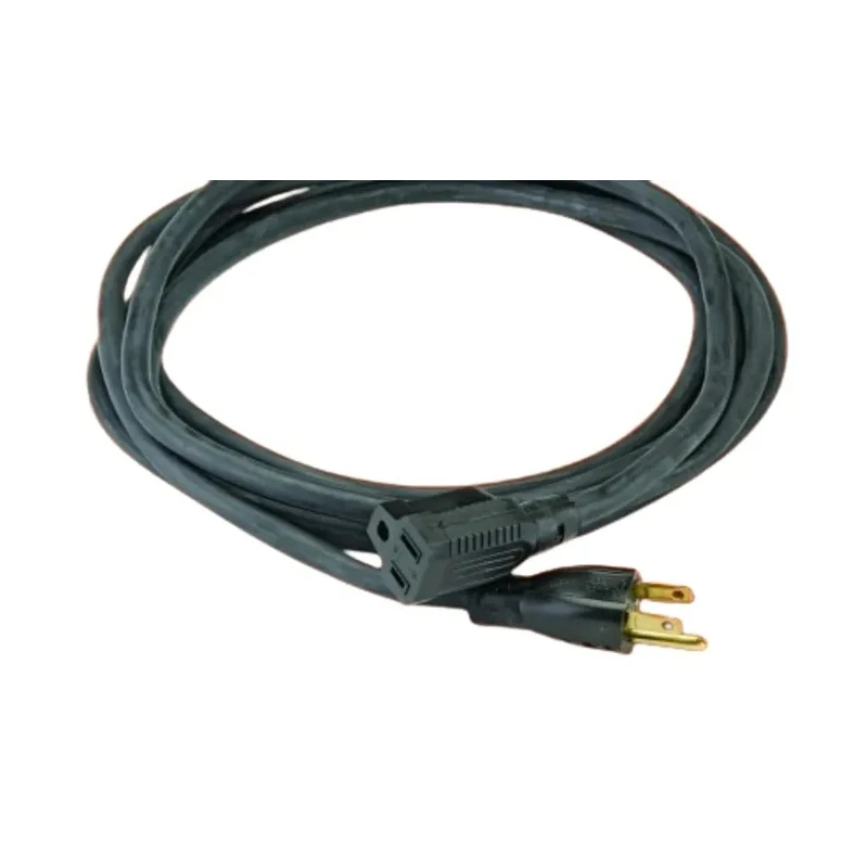 Alpha Wire Alpha Essentials 3 Core Stranded Copper Power Cable Black 1.32mm² 300V 105°C 76m 1942/3F BK003