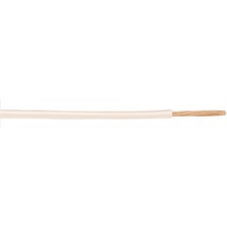 Alpha Wire Hook Up Wire Silicone Series White 5.2 mm², 10 AWG, 105x0.25 mm Strands, 30 m Length, 150°C, 40000V 391097 WH005