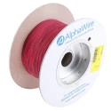Alpha Wire Ecogen Ecowire Series 0.13 mm² Red Hook Up Wire 26 AWG, 7x0.16 mm Core Strands, 305 m Length 600 V 6711 RD001